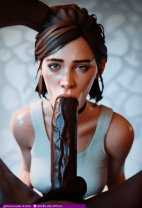 Ellie Hentai Porn - looking at viewer, 1girls, lesbian with male, the last of us 2 file 1d06ba197ee44f6d375dcc54056f6d30