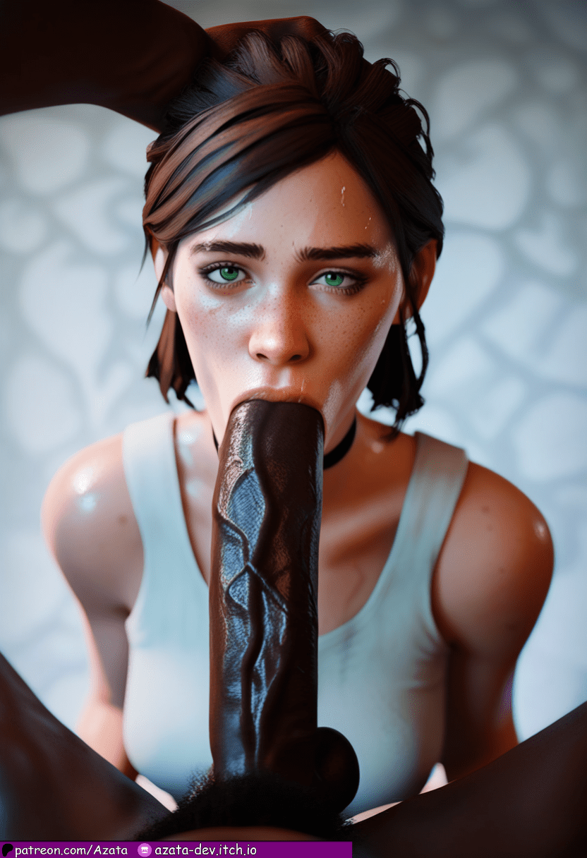 Ellie Hentai Porn - looking at viewer, 1girls, lesbian with male, the last of us 2 file 1d06ba197ee44f6d375dcc54056f6d30