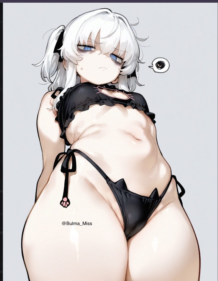 Skyrim Hentai Art - suggestive pose, original, bikini bottom, commission, white hair file 1d0ebba3eae398a50c1bf3fd3c17563b
