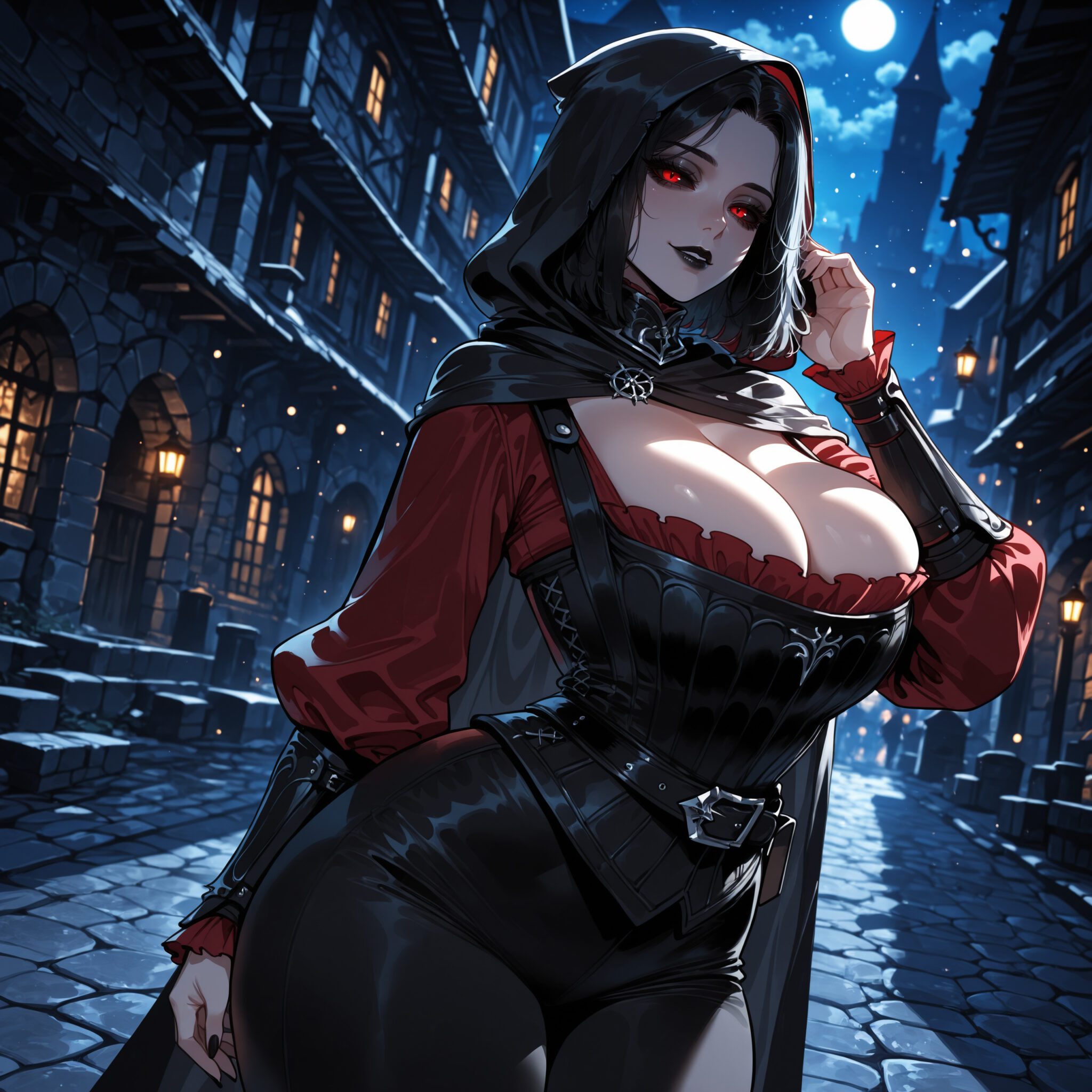 Skyrim Rule Xxx - wide thighs, night, voluptuous female, red eyes, looking at viewer file 20bffb315d983b8096274d06ad131ce7 scaled