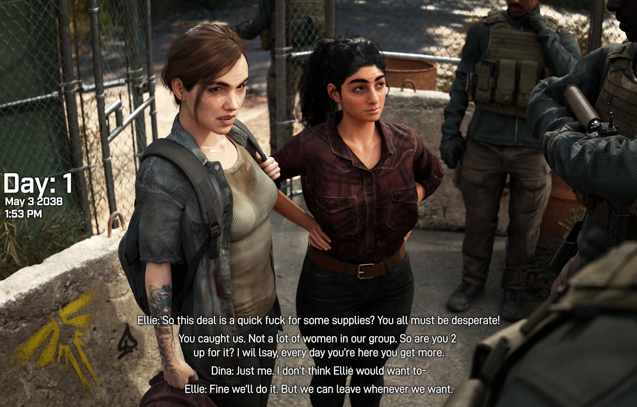 Dina Game Porn, Ellie Game Porn - 3d, female, 2girls, dinoboy555, ellie williams, weapon file 229f49086b9534ca25bbce6c797cca36