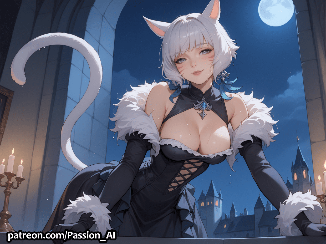 Final Fantasy Xxx Art - passion ai, wet, dress, white hair, ai generated, y'shtola file 22e2f88f4ddf625050efc7d507aa1606