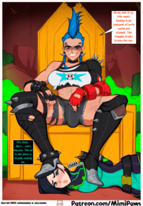 Viper Valorant Porn Gallery 3 Viper Hot Hentai - mohawk, 1girls, blue hair, 1futa, overwatch 2
