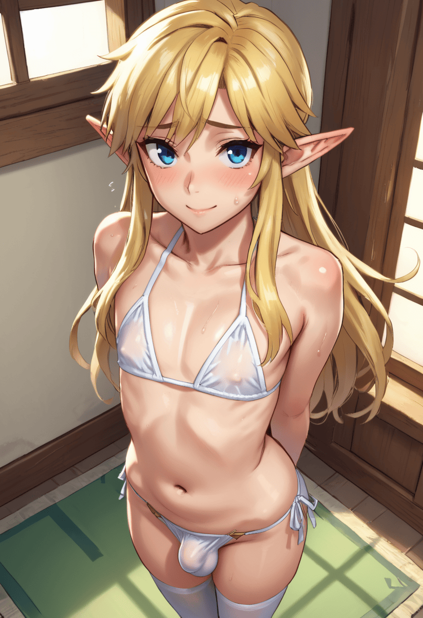 The Legend Of Zelda Hentai Porn - pectorals, belly, 1femboy, balls, blush, nipples visible through bikini file 26c63496e19c494c373d6ec240757be4
