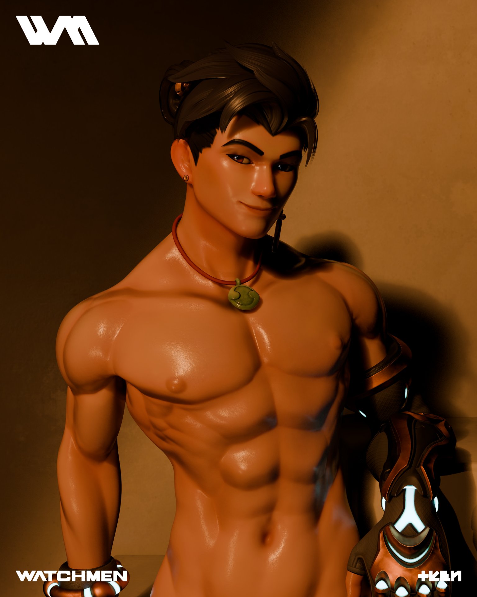 Overwatch Hot Hentai - six pack, necklace, 1boy, shirtless file 2856a5e49c6a0cfd3a70181575704b87