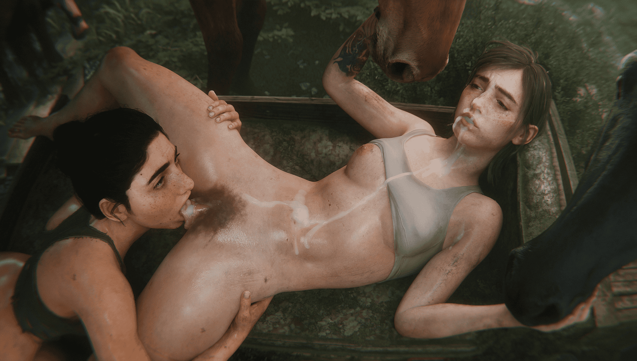 Dina Hentai Porn, Ellie Hentai Porn - shirt, feral on female, horsecock, cum, human on feral file 289c7b5b942d1b3bccad49caf48300f8
