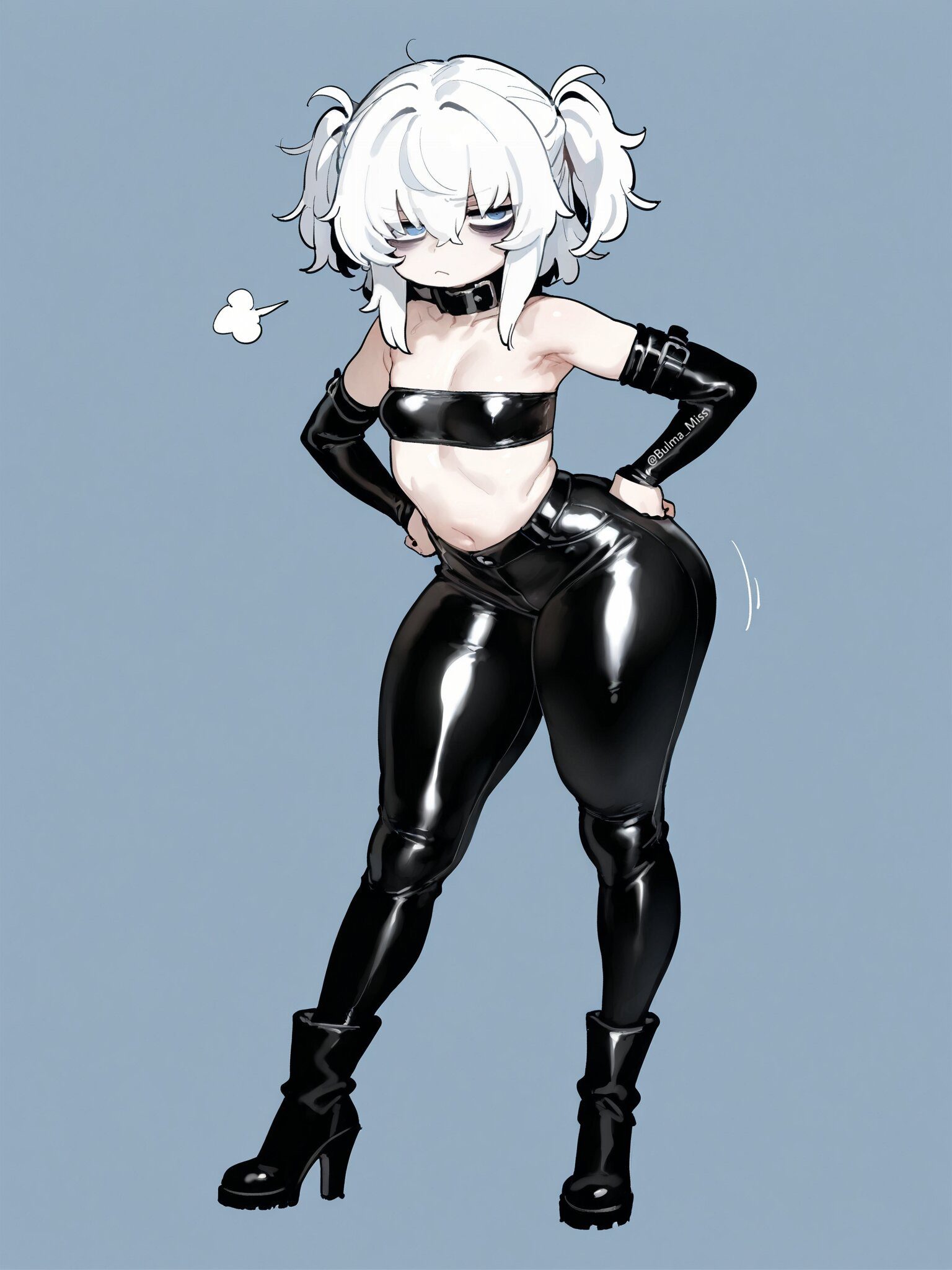 Skyrim Hot Hentai - twintails, small breasts, thick thighs, submissive female, latex pants file 28ff77294249f302b1fc505be881597a