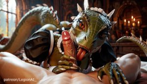 Skyrim Rule Porn - anthro, oral sex, male pov, tail, argonian, maid, scalie file 294f7a70a1e3500b747c1281f97df820
