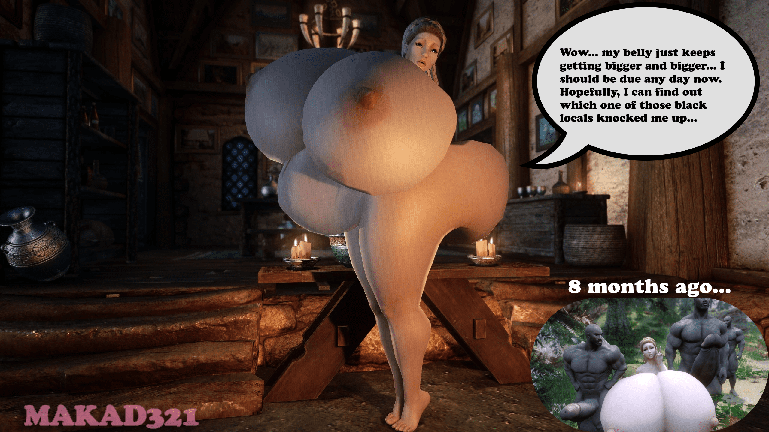 Skyrim Game Hentai - blonde hair, makad321, huge breasts file 29bd6184991147463bf4ca182c334801