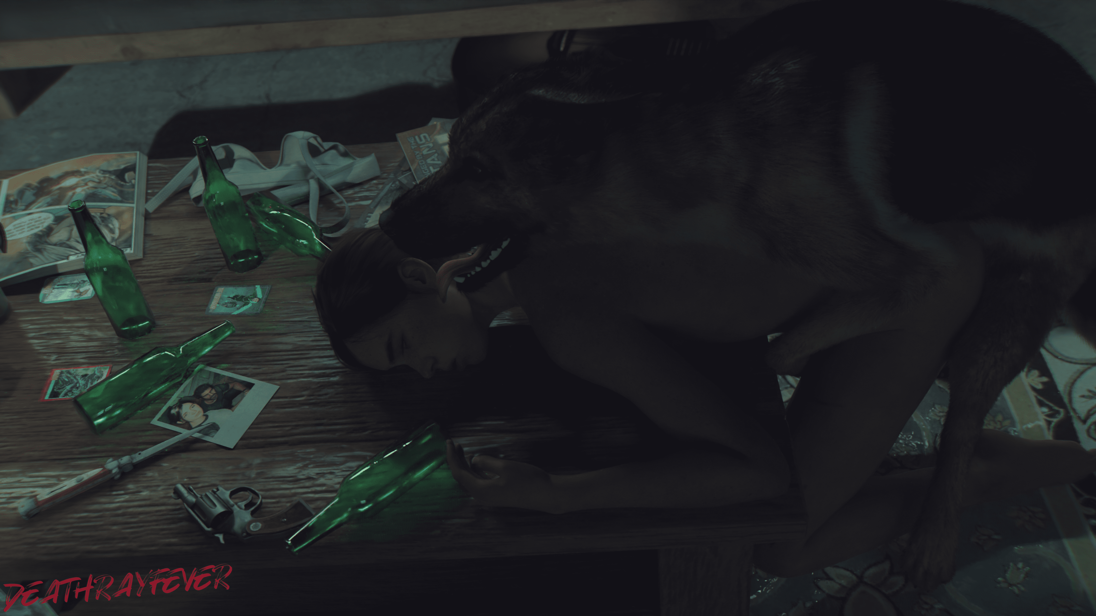 Ellie Porn Hentai - polaroid, german shepherd, bra, canine, naked, no pun intended file 2a16c67bc3f0dc53089b6814621cd2f0