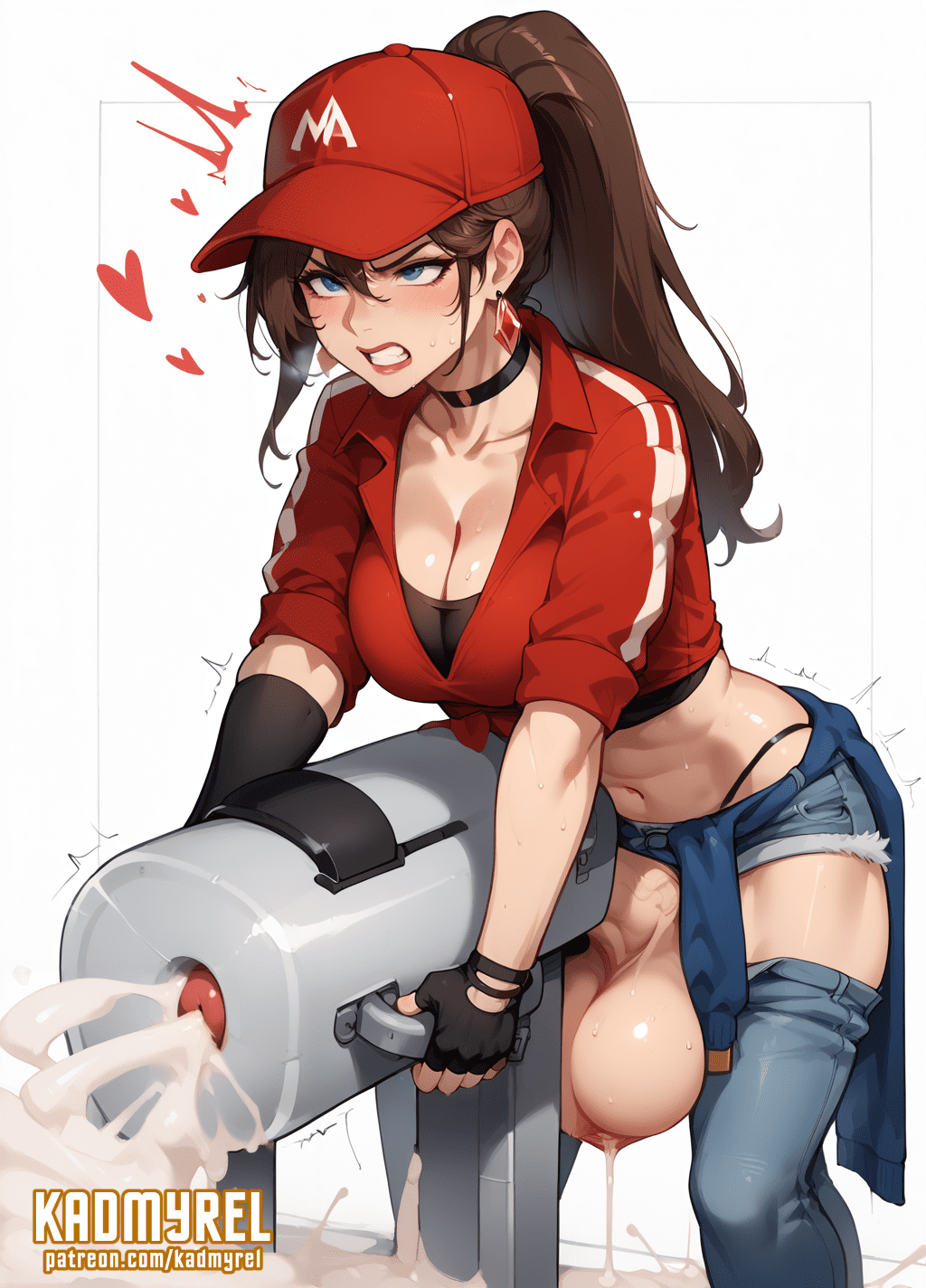 League Of Legends Xxx Art - uniform, teeth clenched, futanari, cum dripping from penis, teeth showing, blue eyes file 2f56a34fa96f81131e57570593271624