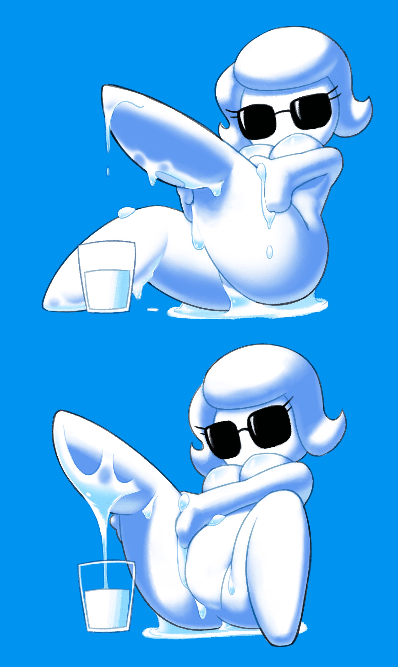 Minus8 Hentai Art - solo, highres, humanoid female, featureless crotch, mascot, hi res file 33dd2b1552a703f1a5a9edbd56305a95
