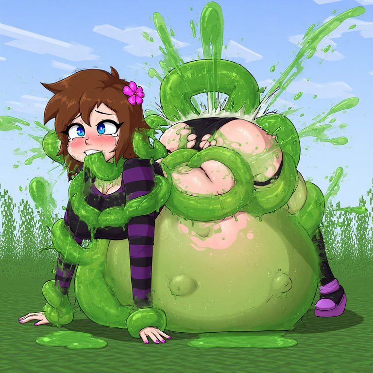 Minecraft Hentai Porn - tag your shit, slime inflation, slime monster, slime file 34f7980766d109a833084aa41242325c