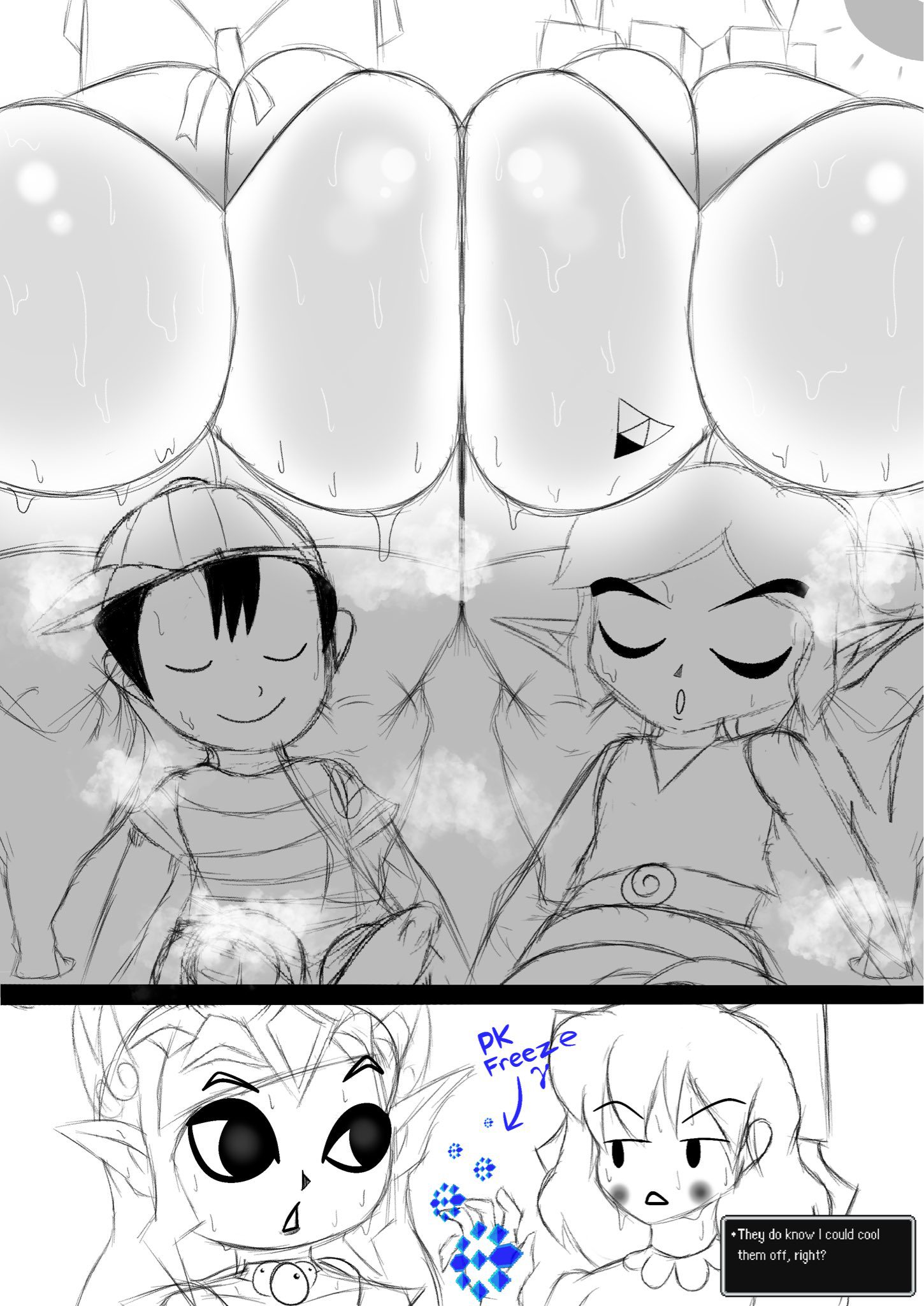 The Legend Of Zelda Game Hentai - sitting, panties, sweat, earthbound file 386a2dfac7f5c7ad8a5dbf3ca767a476