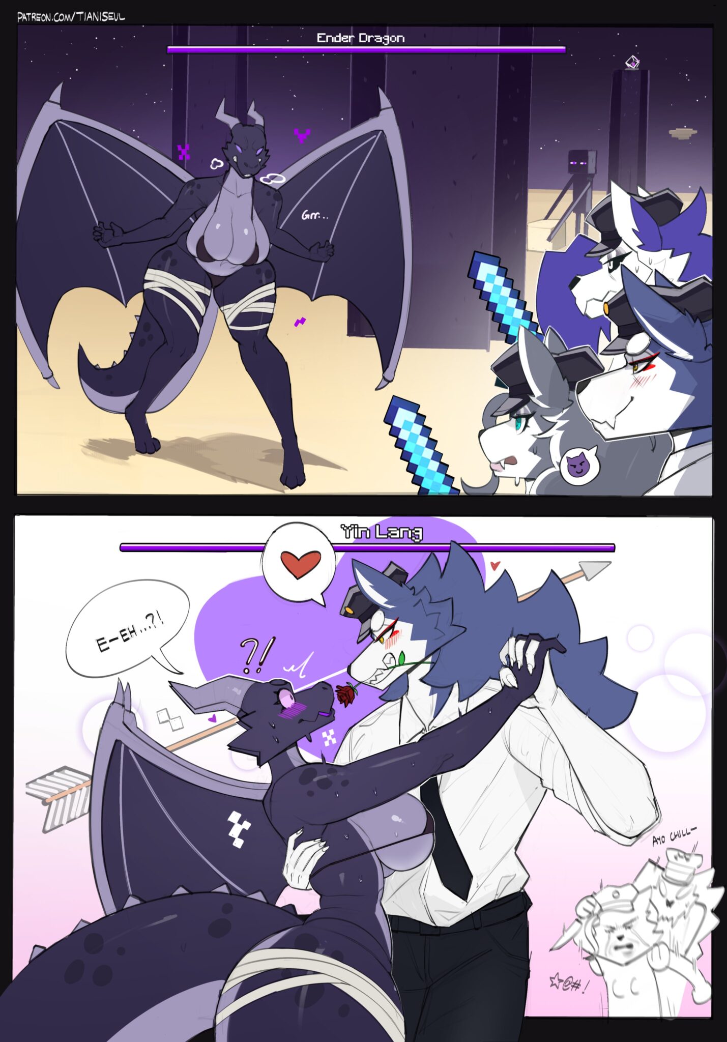 Jean Hentai Xxx, Theend Hentai Xxx - black bra, smiling, health bar, canine humanoid, mojang file 39e1ab0db8a2bb7ad19c960f860f33fa scaled