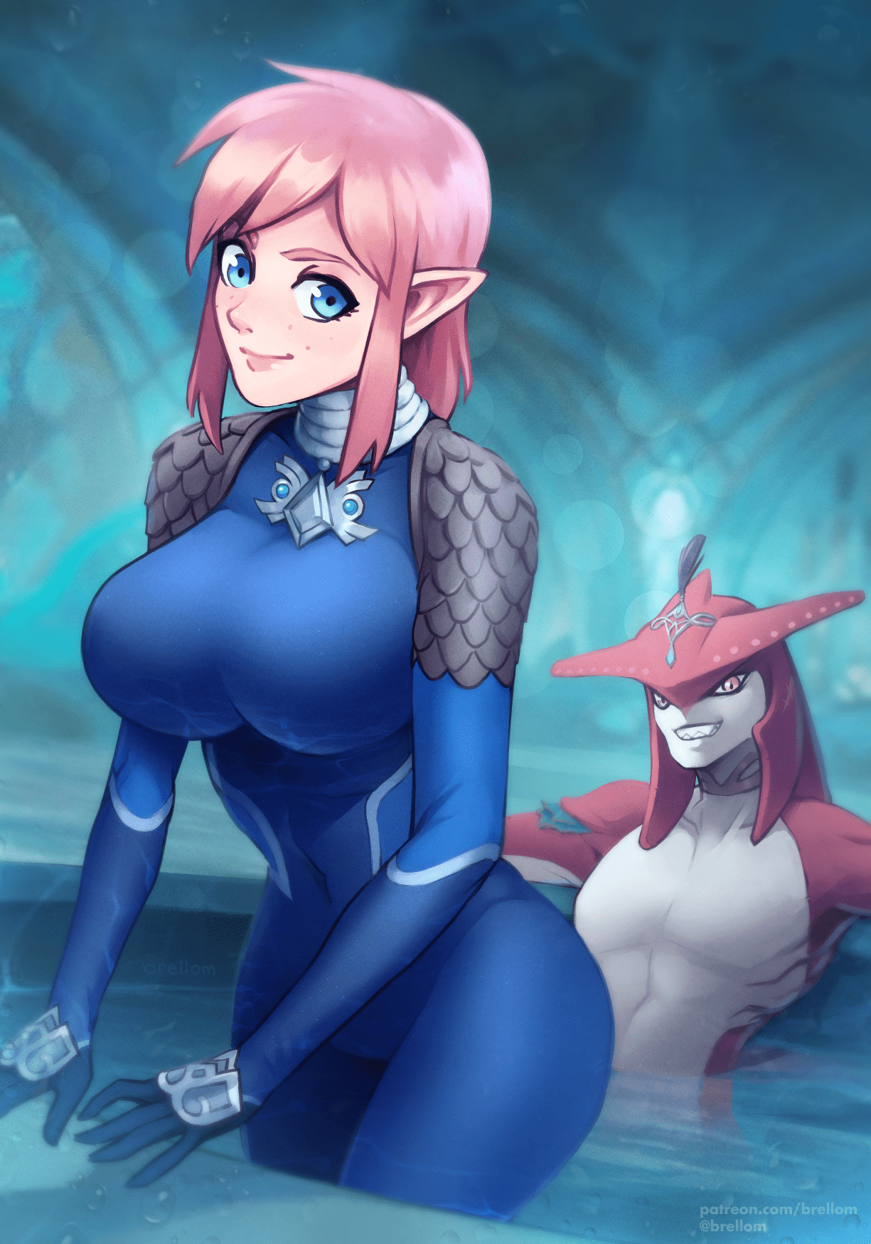 The Legend Of Zelda Game Hentai - sidon (zelda), zora, yellow eyes, breath of the wild file 3bf8a11851dc93993b12676a48aed021