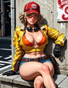 Final Fantasy Hentai Art - final fantasy xv, blue shorts, square enix, pouch, outdoors file 3d40b816dbe6bcd5b9571aefa524825f