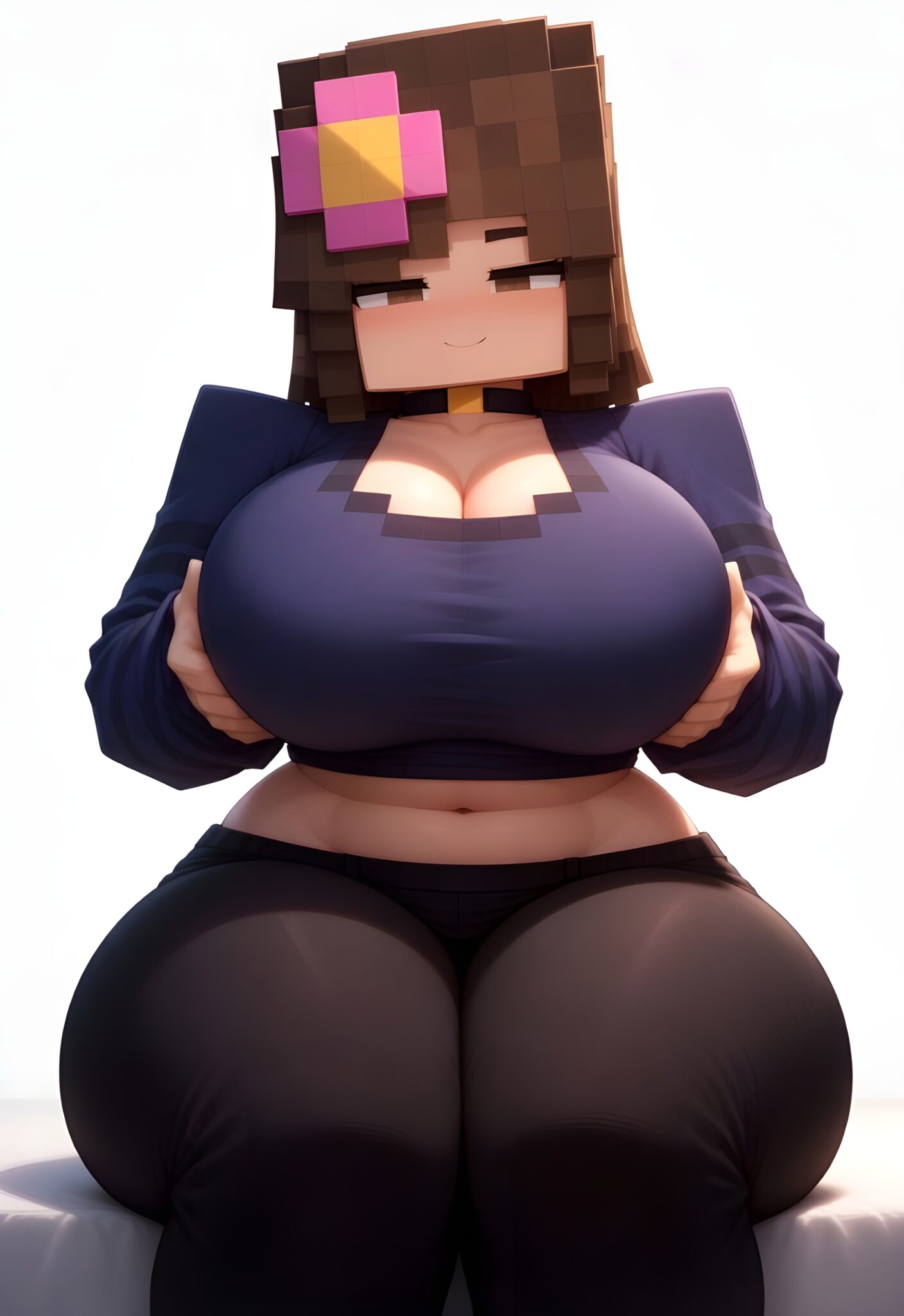 Minecraft Hentai Porn - sexy pose, human female, brasil louco, thick body, big breasts file 40d1fa3a0ed7412aef26eaf6c5adf90f scaled