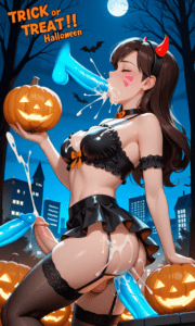 Overwatch Hentai - pretty face, gangbang, looking at viewer, wavy hair, halloween, city file 42ea76fdd26c957567d1198afa0fa56d