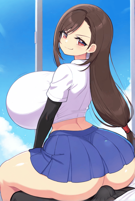 Final Fantasy Xxx Art - huge breasts, brown hair, tifa lockhart, long hair file 445ec5d19420140fe33c60d12f96e050