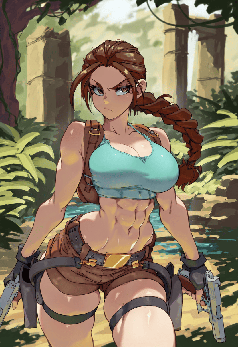 Tomb Raider Rule Xxx - clothed, abs, light-skinned female, lara croft (classic), big breasts file 44bb897ec508773e5895a997a7c39e90