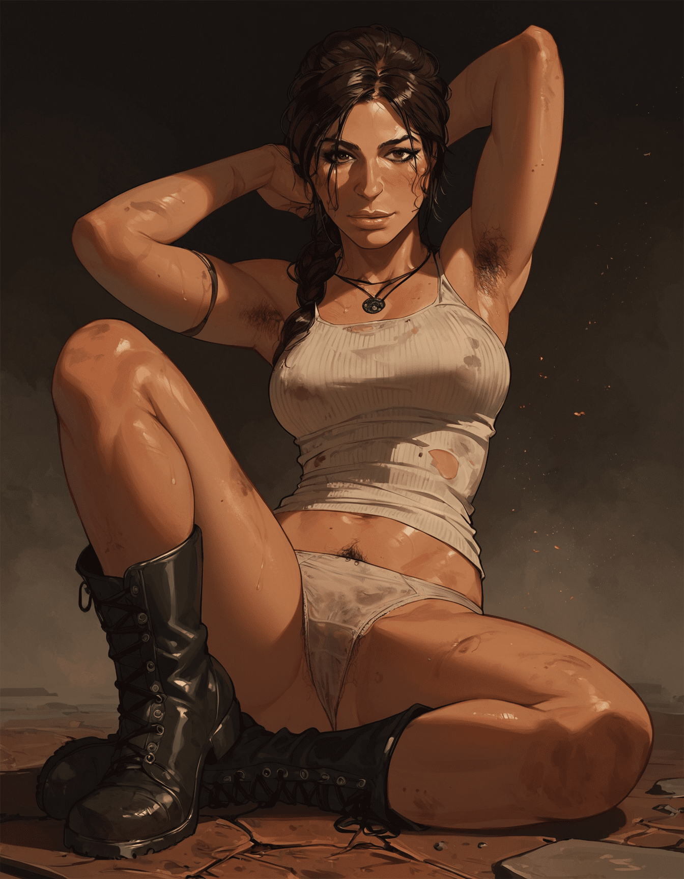 Tomb Raider Rule Porn - armpit fetish, dirty soles, gruntledox, messy hair, mature female, smell, dirty body file 451ab18958931998f7dd2229db5f615d