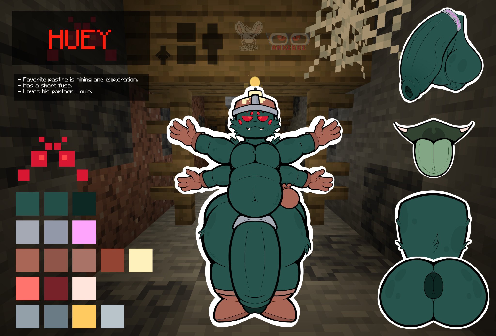 Minecraft Rule Porn - 4 arms, ass, cave spider, character name, digital art, male only, anxiboi file 469042414a6f200bb0f03589e6ec42a3