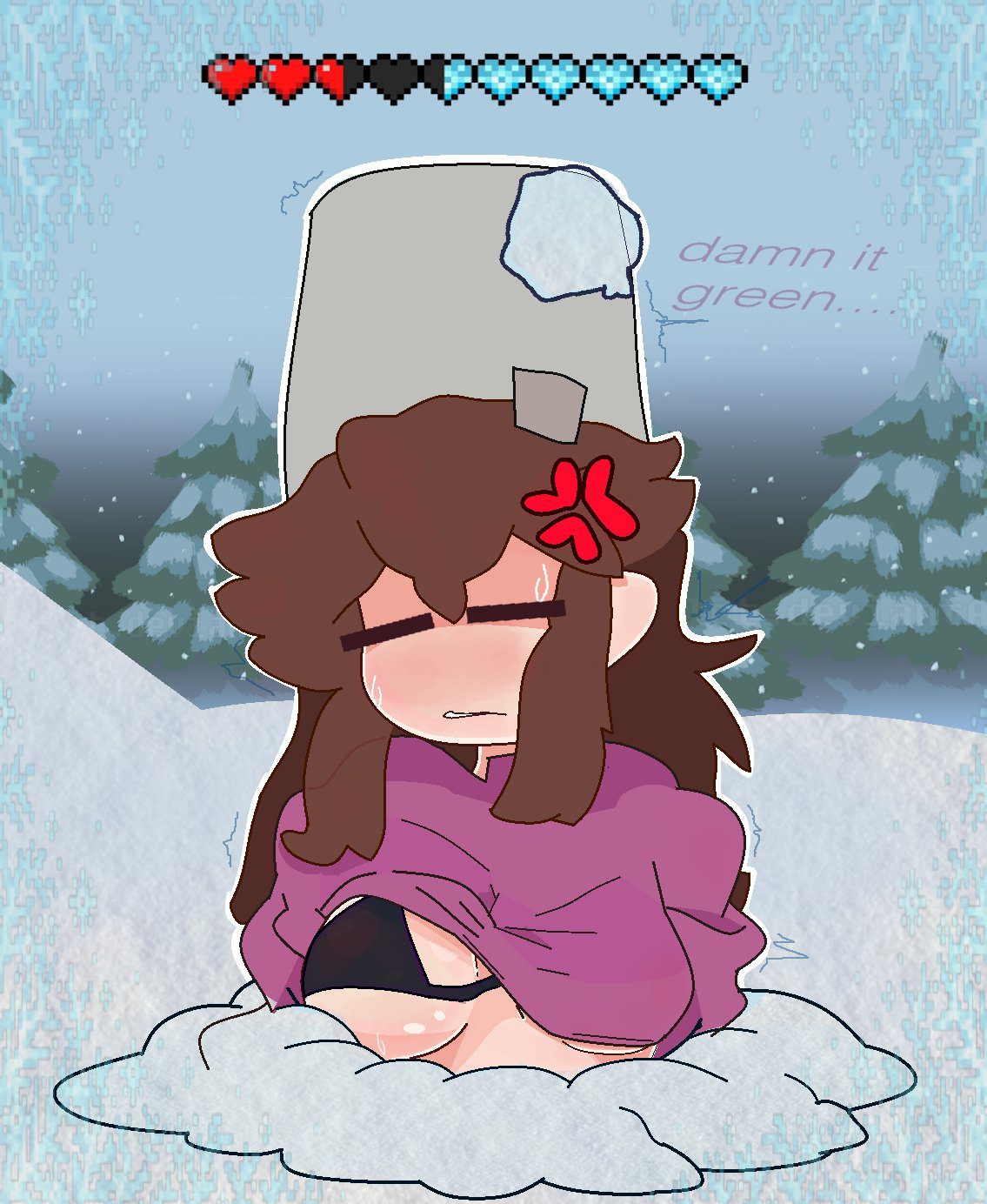 Minecraft Porn Hentai - stuck, snow, one boob out file 48d2b153094b78b5c60d9266c0f33be5