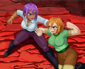 Alex Rule Xxx, Efe Rule Xxx - 2girls, tight clothing, cleavage, video games, clothed file 4a44ad39d0985ff560ceebf14458fe73