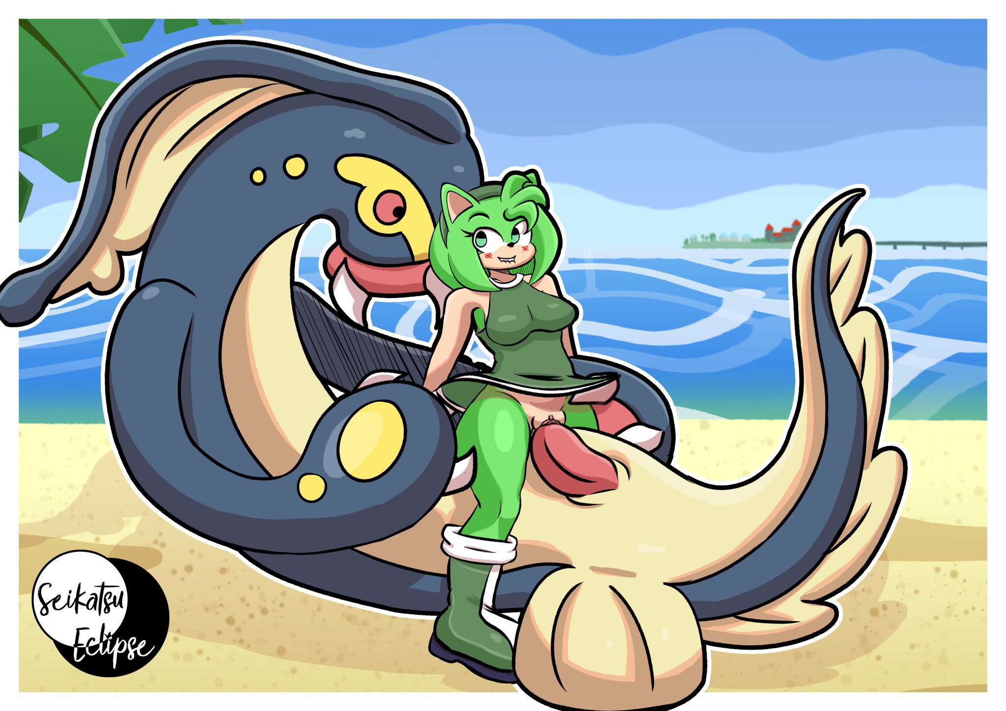 Pokemon Game Hentai - green body, dress, meme reference, seikatsueclipse file 4e01c4fee8bf7a0cc15906828ee73c21