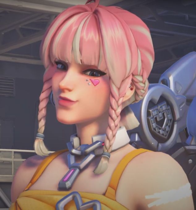 Overwatch Hentai Xxx - 1girls, pink hair, alternate costume, solo file 4f46e3e2c265d73b2fd45d5801bfb27f