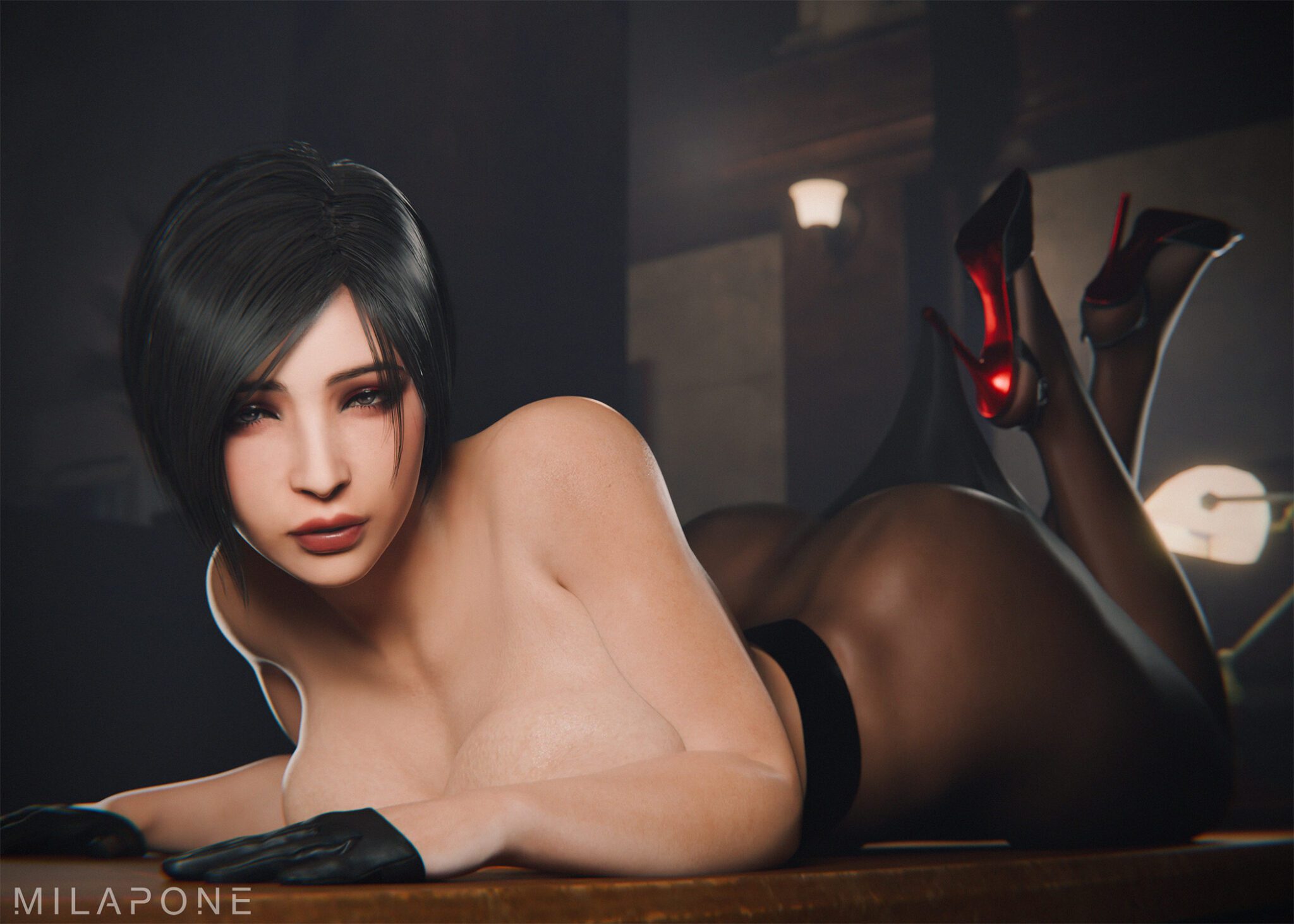 Resident Evil Game Hentai - huge breasts, black hair, voluptuous female, biohazard file 5025f00fa82eac35b0b7fc9513e0c620 scaled