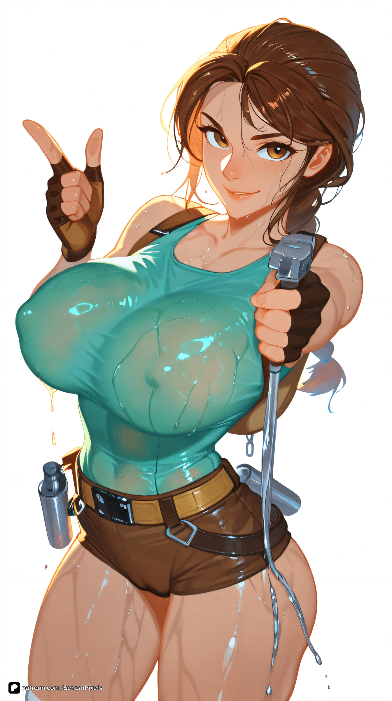 Tomb Raider Porn Hentai - breasts, brown eyes, see-through, 1girl file 50ad1376c4ab6178e345ed6dc3c74f70