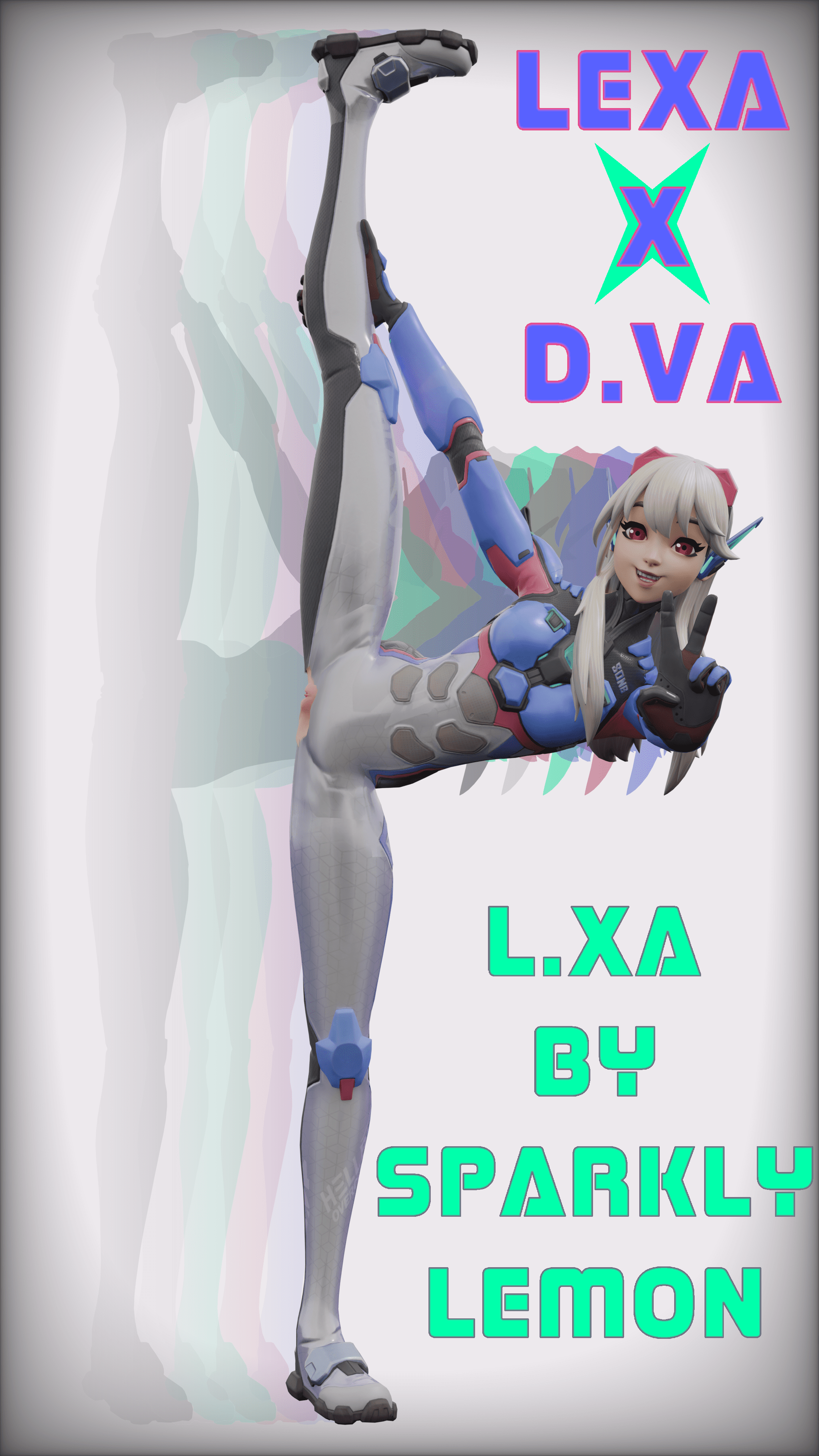D.va Xxx Art, Lexa Xxx Art, Princesslexa Xxx Art - watermark, d.va, peace sign, sparklylemon file 5477fc12bff4177f99c46cab0a178cfc
