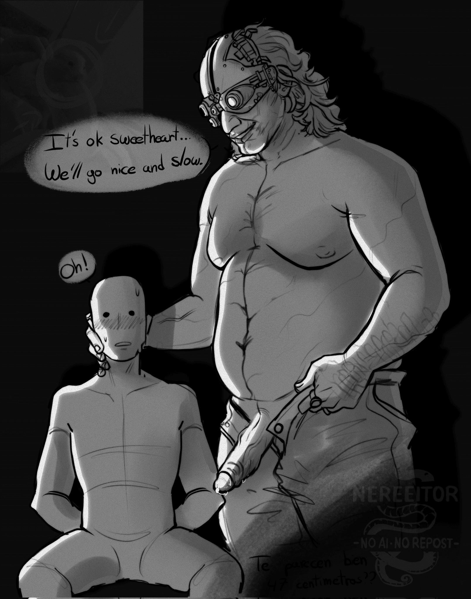 Resident Evil Free Sex Art - masked male, chubby male, fat male, penis, resident evil 9: requiem file 552110b4b27bf27fd503b312f041929a