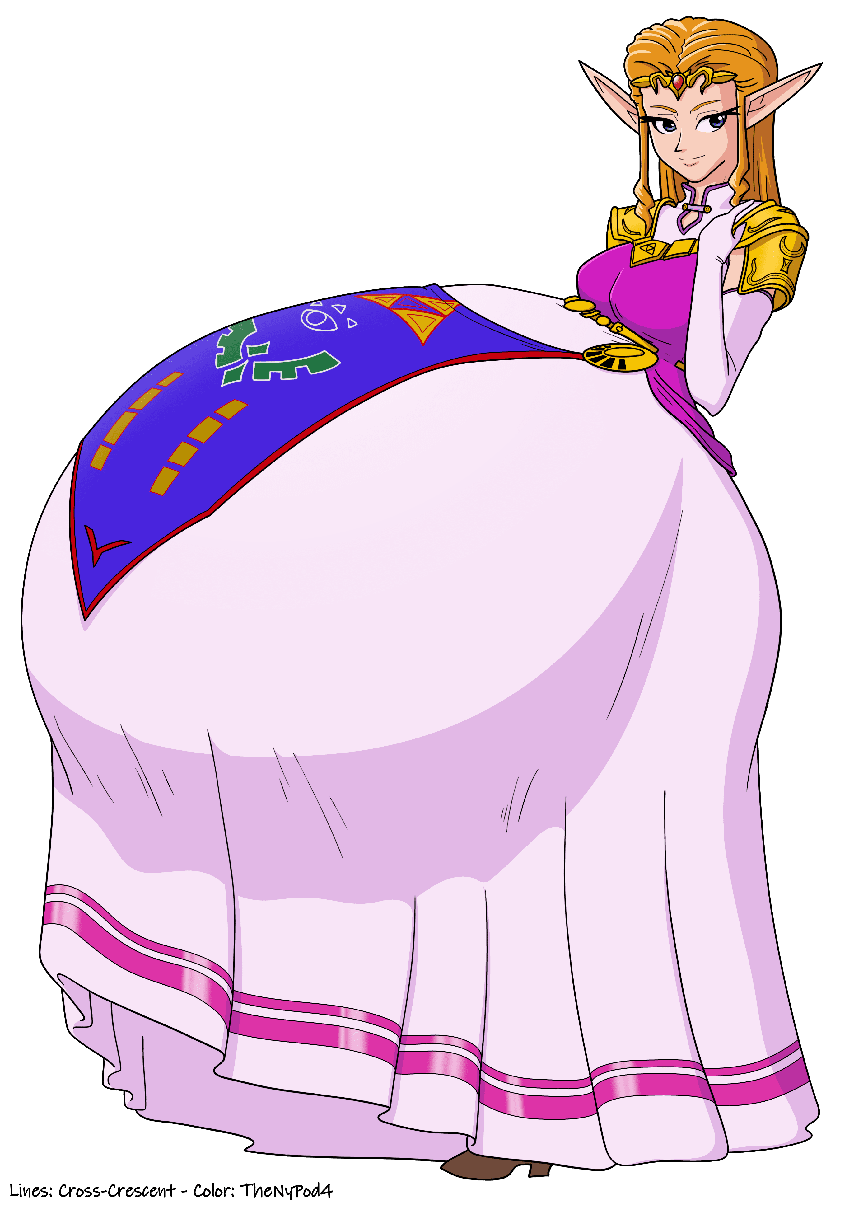 The Legend Of Zelda Sex Art - pregnant female, nintendo, thenypod4, princess, hyper pregnancy file 563c6f7b09626815f7f45bde346bf7b7