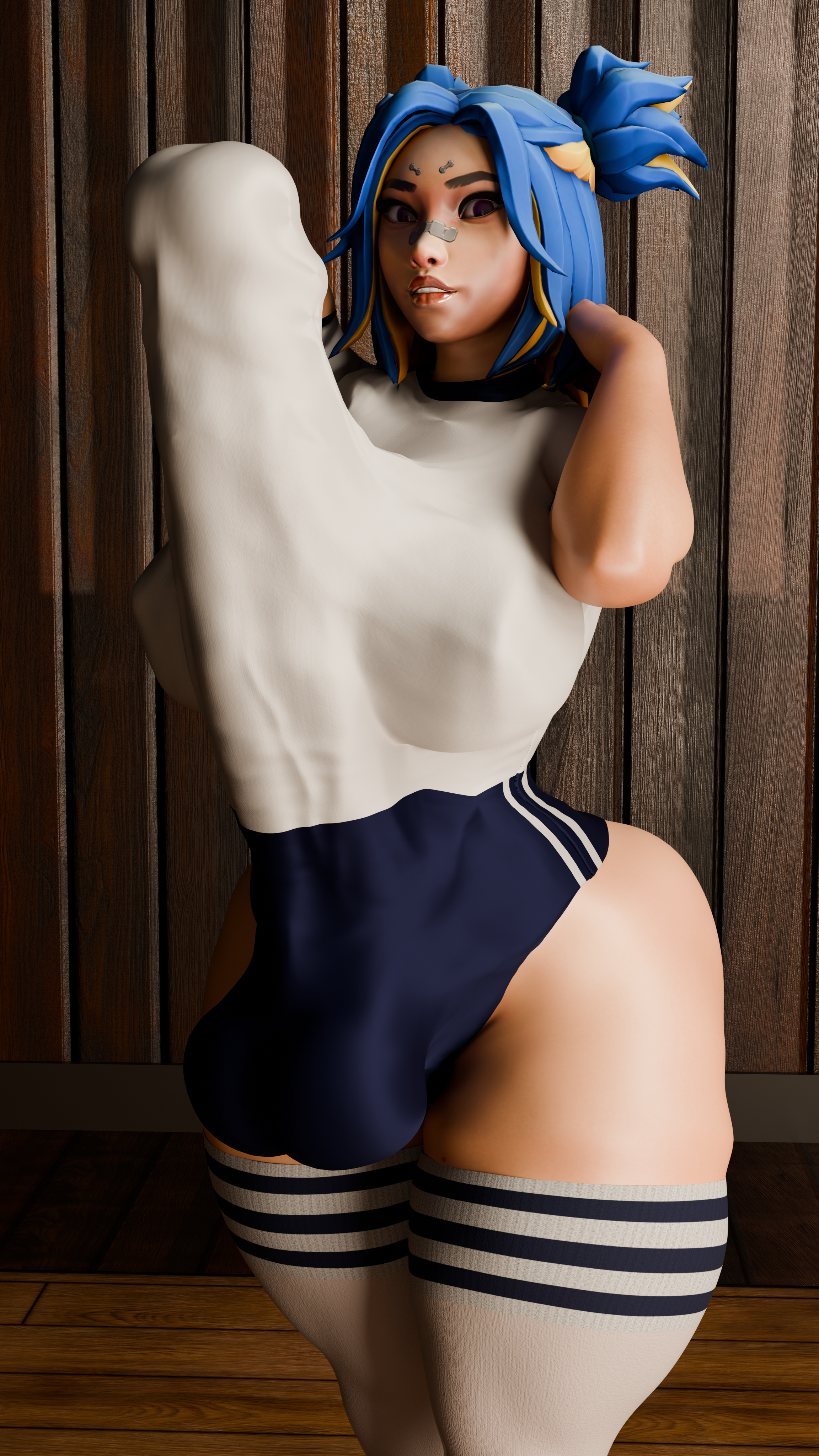 Neon Porn - riot games, thick thighs, 3d, blue hair, veiny penis, big penis file 609f104575c26002a8d7b87004168123