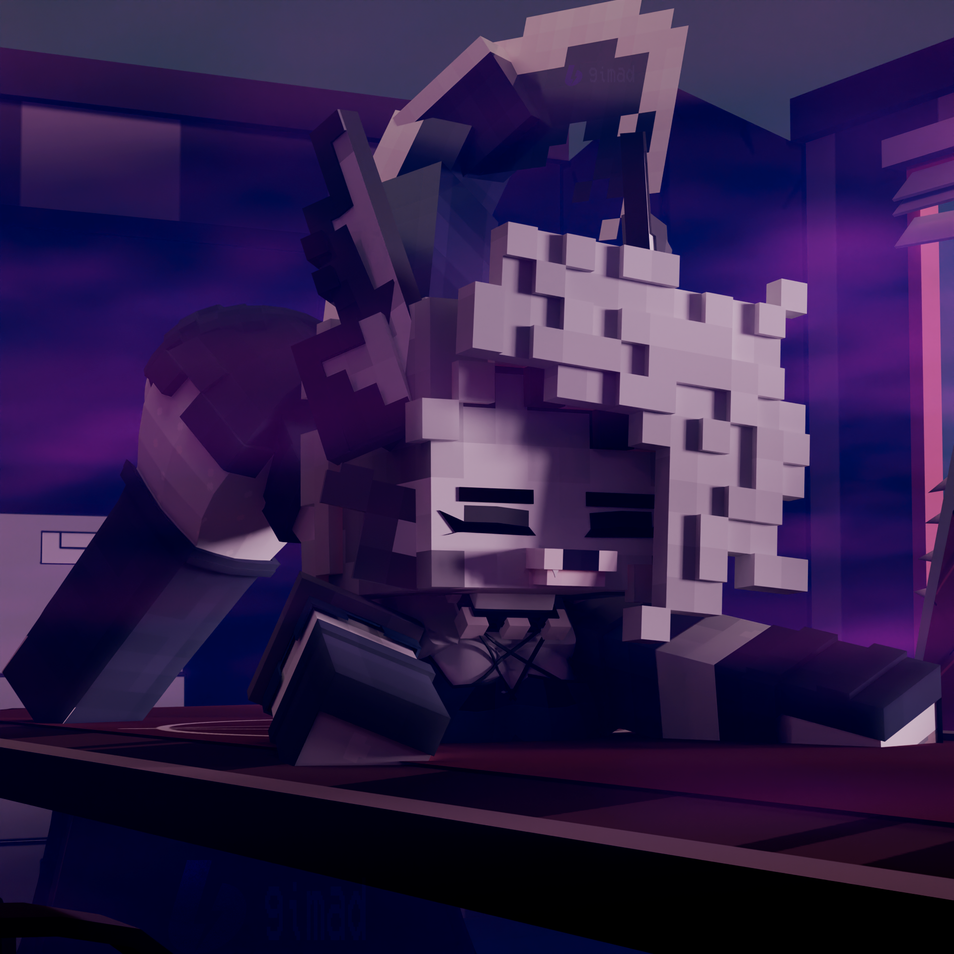 Minecraft Hentai - choker, thick thighs, thick ass, breasts, canine, big ass file 62fd52527ccef8f3a24bdf860a56869d