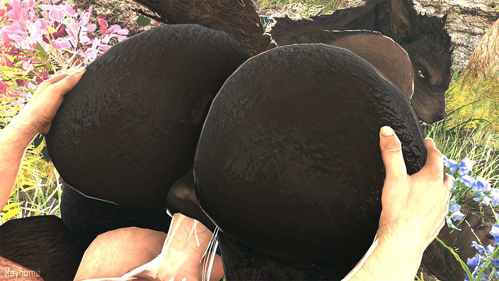 Skyrim Xxx Art - looking back at another, canis, veiny penis, outside sex, fur file 687958833305b7d33cc87de30beef4c2