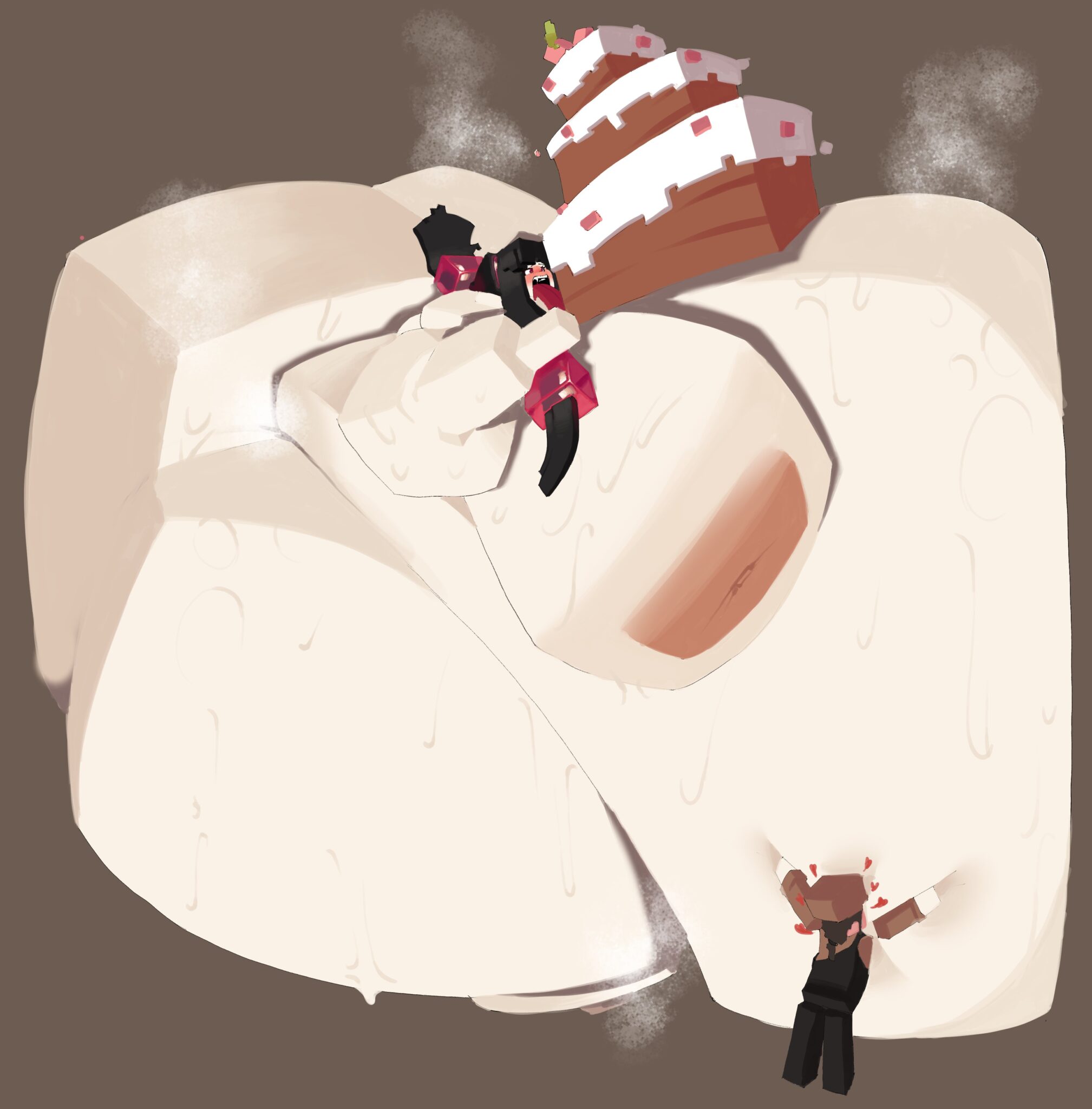 Minecraft Game Hentai - 1boy, hyper, tongue, eating, female focus, open mouth file 699fcacebf557b8f8a8fa6650d48f387 scaled