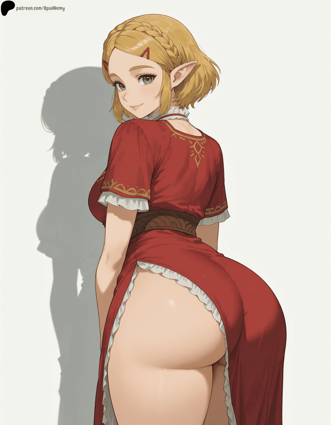 The Legend Of Zelda Rule - simple background, shadow, patreon logo, light smile file 69b462718a9896890da8f829ad18808d