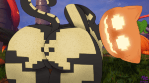 Spice Sex Art - solo focus, blush, halloween, looking at viewer, solo file 6af7767d5f61b8c18141abd794548ae9