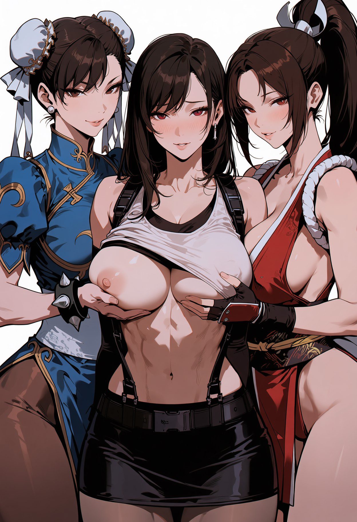 Final Fantasy Rule Xxx - 3girls, tifa lockhart, chun-li, final fantasy vii, ai generated file 6b1860ceca1339c1d12bfbad7195fa66