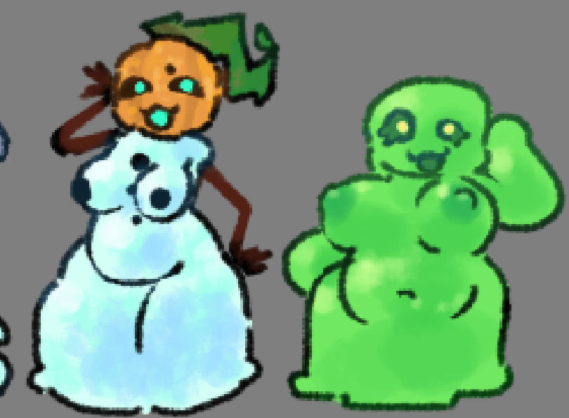 Slime Game Porn, Snowgolem Game Porn - notsafefornina, breasts, anthro, 2girls, slime girl, areola, slime file 6dd29d4ca9bf9fb1a9f15b077780c373