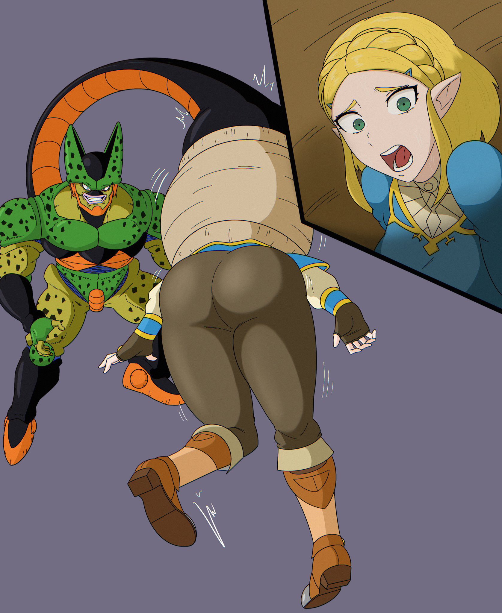 The Legend Of Zelda Game Hentai - mouth, tail pumping, pussy, erect nipples, tight clothes, smiling, zelda (tears of the kingdom) file 6fa5411d07f238a3b894462be4df40d0