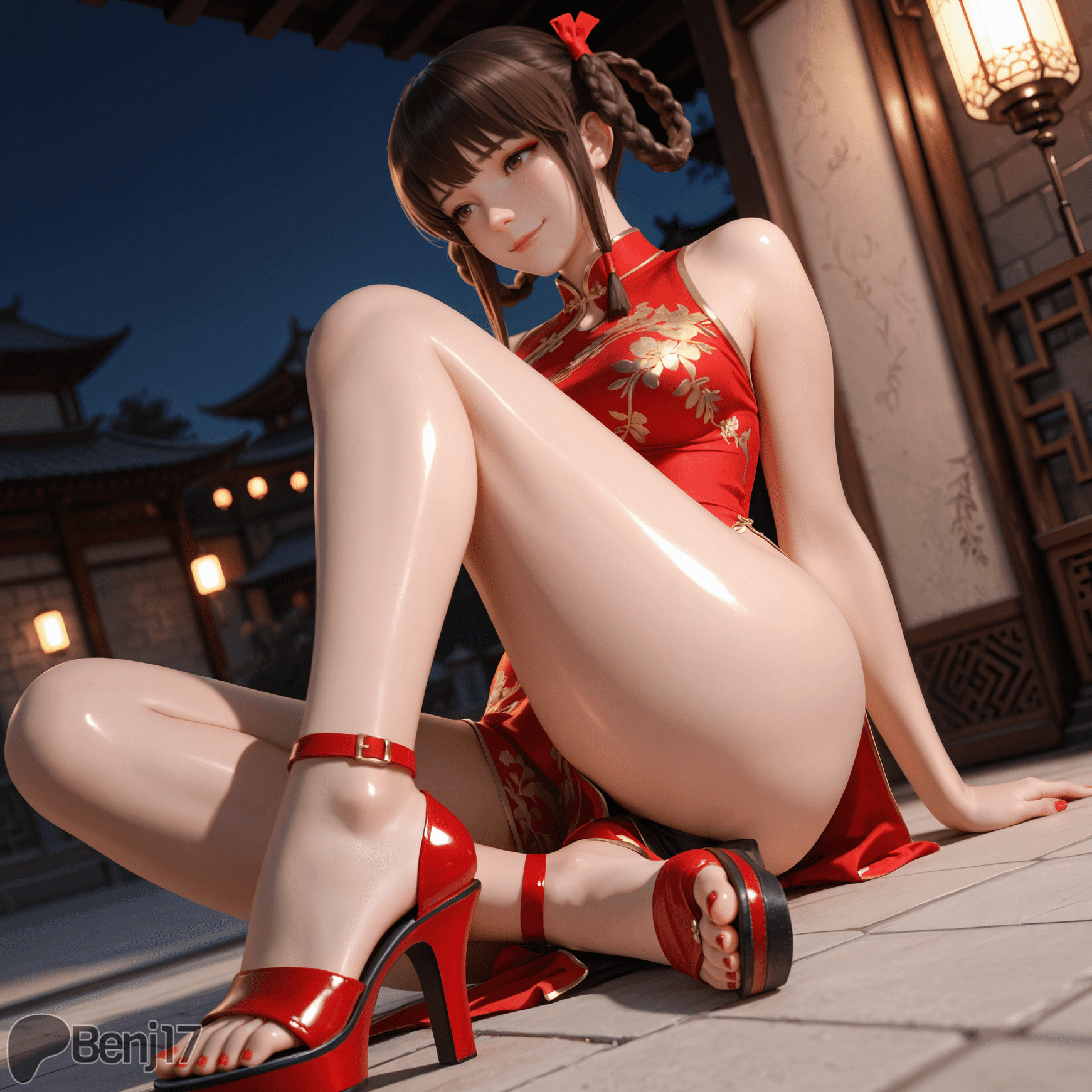 Doa Porn Hentai - shiny skin, watermark, lei fang, ai generated file 724bb742ab727dcea4d64f2518dcb0ad