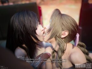 Final Fantasy Rule Porn - aerith gainsborough, english, blonde hair female, 1boy, kissing file 7441b5056df7cbc842bcb325ec7ec411
