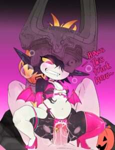 The Legend Of Zelda Hentai - 1girls, size difference, wide thighs, imp, imp midna file 75aa939cc88b2fcf0d6edca427b218ed