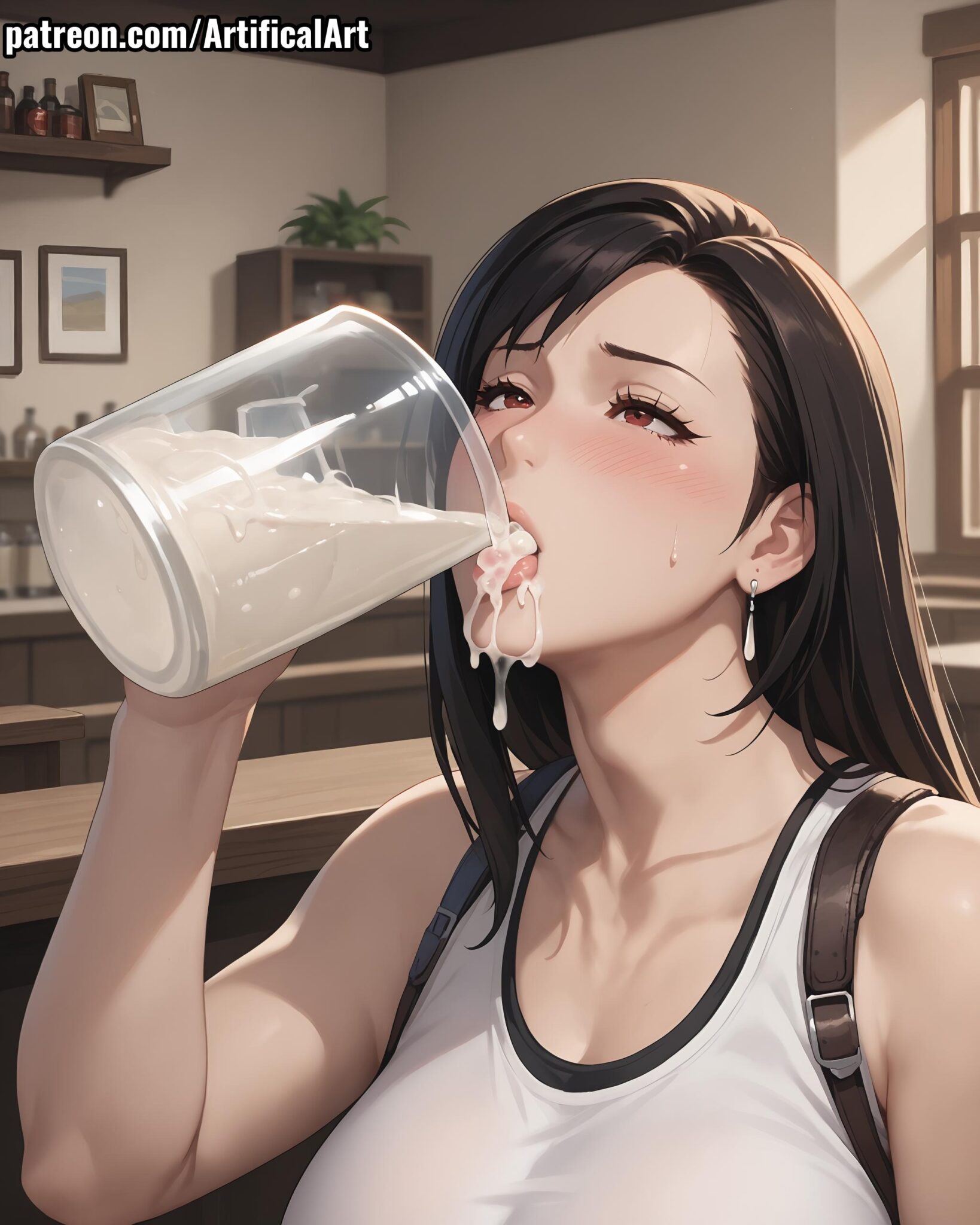 Final Fantasy Rule - dripping cum, red eyes, perfect body, cum in mouth, ai generated, big breasts, artifical art file 760e34b9d4b5412374e718edc2b2199b scaled