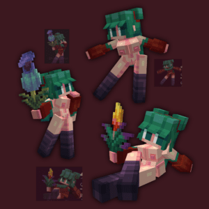 Minecraft Game Porn - cubic breasts, 3d, linkyplayz, dancing, cubic body file 766fb9a26199b7a77c915919d4662016